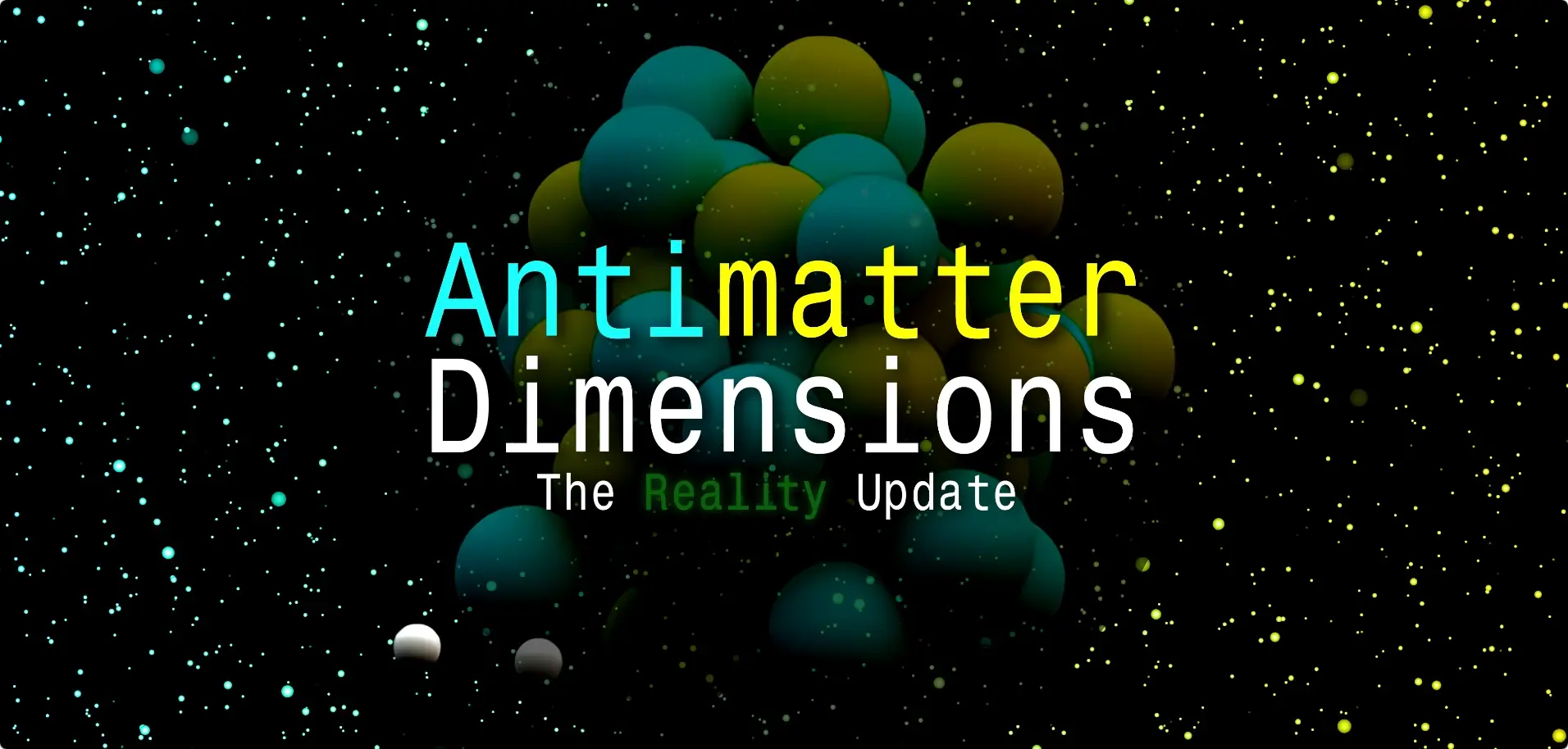 Antimatter Dimensions splash artwork